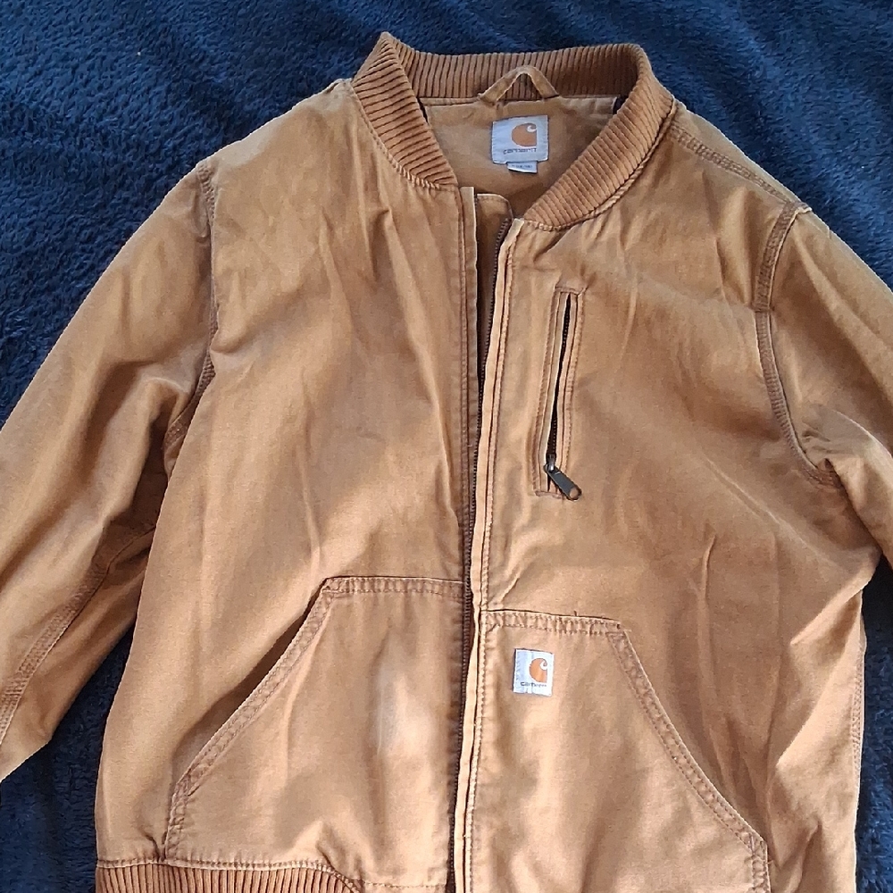 Carhartt Kids Tan Jacket with Pockets